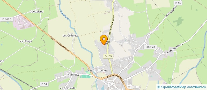 localisation de l'entreprise MONSIEUR HERVE BERGER  SURY-LE-COMTAL