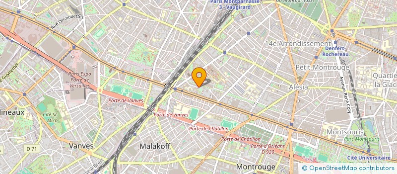 localisation de l'entreprise MONSIEUR HERVE BERNARD  PARIS