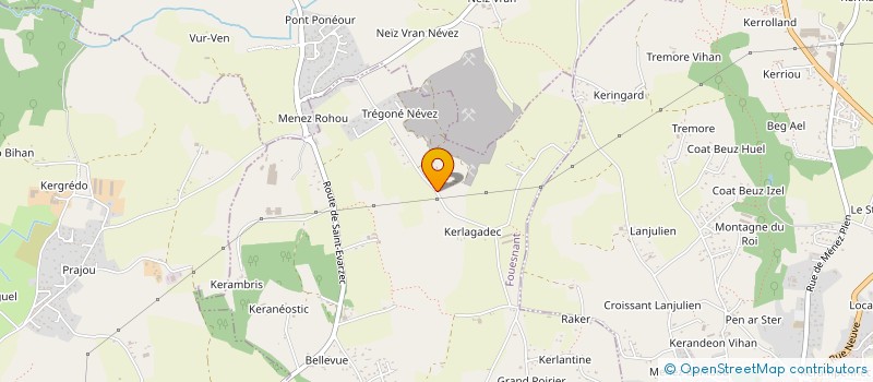 localisation de l'entreprise MONSIEUR HERVE BERNARD à FOUESNANT