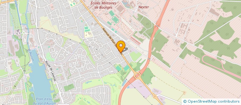 localisation de l'entreprise MONSIEUR HERVE BERNARDON  BOURGES