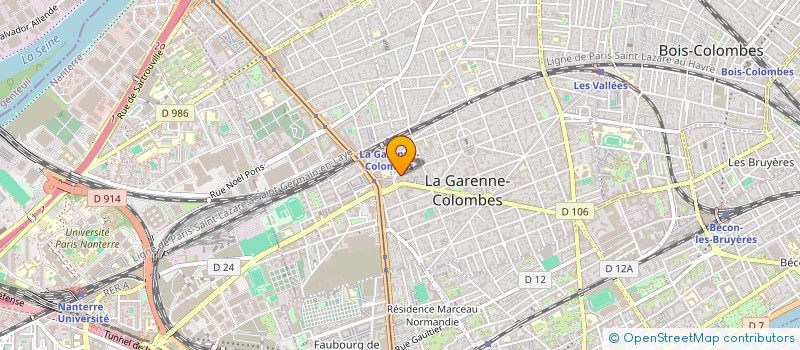 localisation de l'entreprise MONSIEUR HERVE BERNHEIM à LA GARENNE-COLOMBES