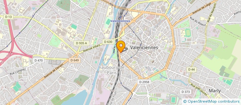 localisation de l'entreprise MONSIEUR HERVE BERQUEZ à VALENCIENNES