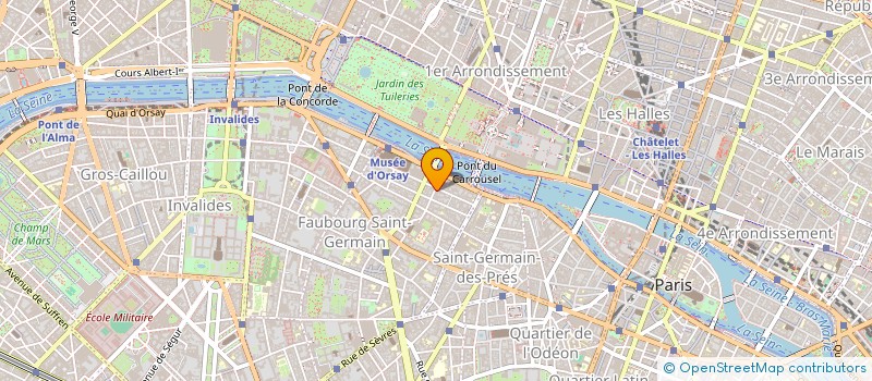 localisation de l'entreprise MONSIEUR HERVE BERTHOLON  PARIS