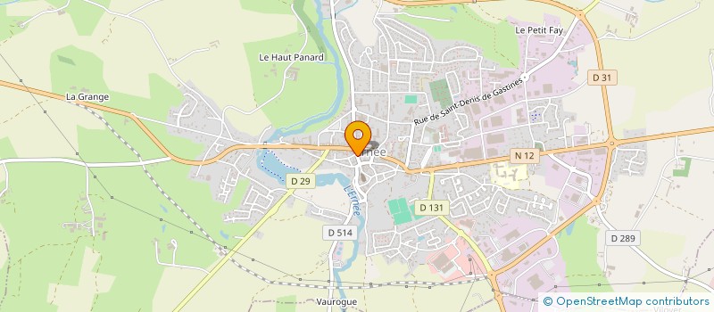localisation de l'entreprise MONSIEUR HERVE BESNARD à ERNEE