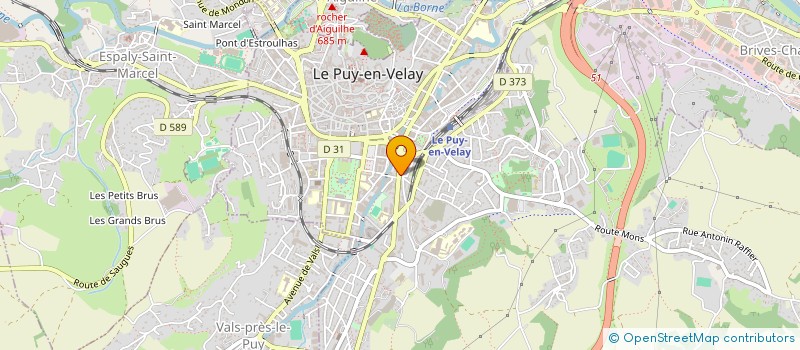 localisation de l'entreprise MONSIEUR HERVE BETHE  LE PUY-EN-VELAY