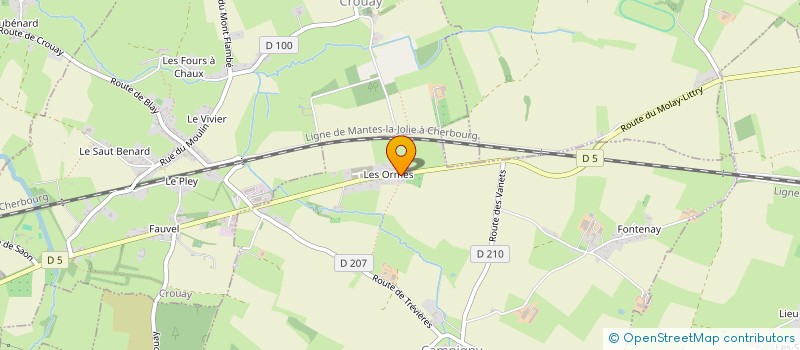 localisation de l'entreprise MONSIEUR HERVE BIGNON  CAMPIGNY