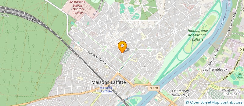 localisation de l'entreprise MONSIEUR HERVE BILLOT à MAISONS-LAFFITTE