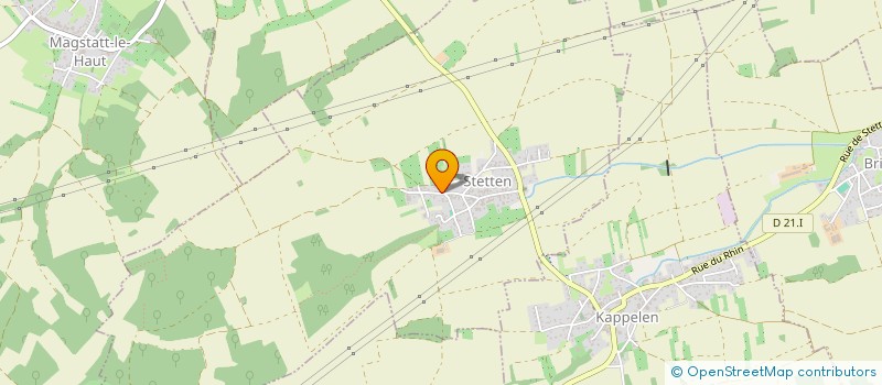 localisation de l'entreprise MONSIEUR HERVE BISEL  STETTEN