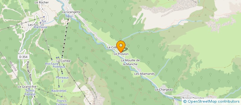 localisation de l'entreprise MONSIEUR HERVE BLANC  MORZINE