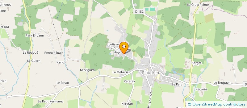 localisation de l'entreprise MONSIEUR HERVE BLOREC  PLAUDREN