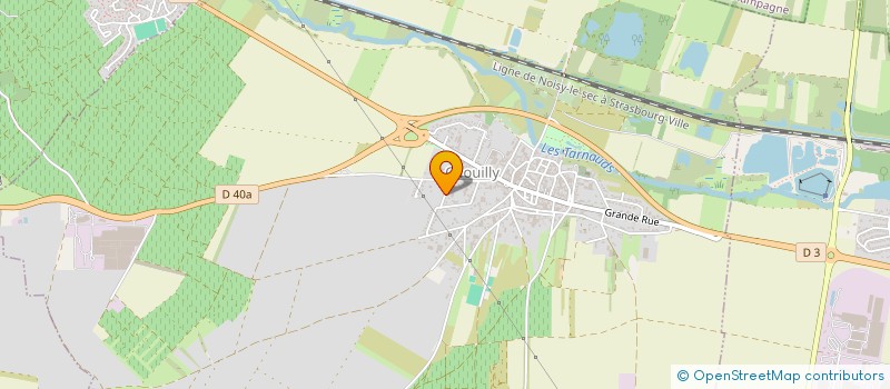 localisation de l'entreprise MONSIEUR HERVE BLUM  CHOUILLY