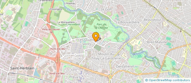 localisation de l'entreprise MONSIEUR HERVE BODIN  SAINT-HERBLAIN