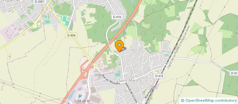 localisation de l'entreprise MONSIEUR HERVE BOENNEC  SAINT-MARD