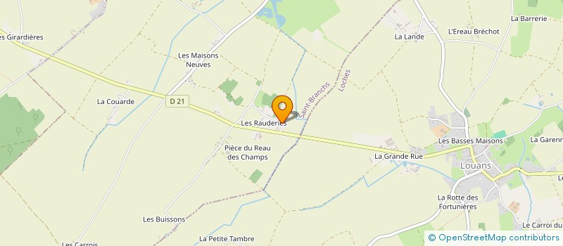 localisation de l'entreprise MONSIEUR HERVE BOILEAU à SAINT-BRANCHS