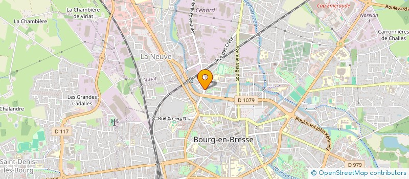 localisation de l'entreprise MONSIEUR HERVE BOISSIER à BOURG-EN-BRESSE