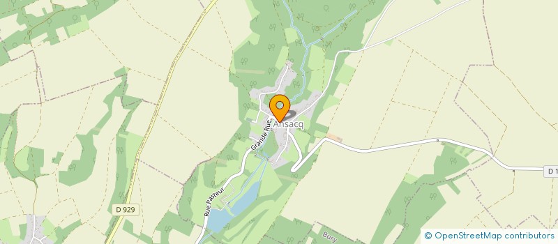 localisation de l'entreprise MONSIEUR HERVE BOLLE  ANSACQ