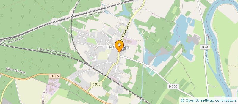 localisation de l'entreprise MONSIEUR HERVE BOMPARD  VILLERS-LES-POTS