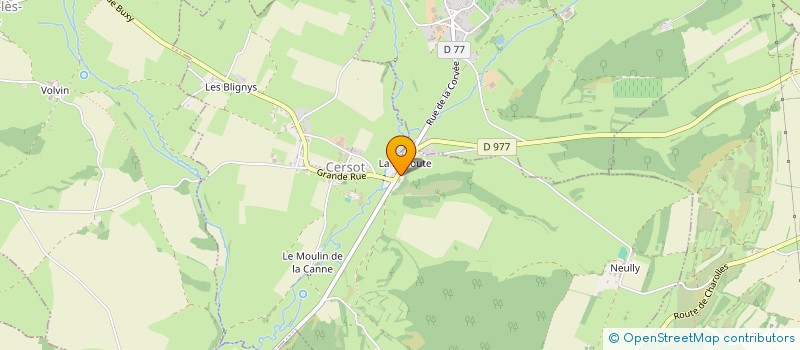 localisation de l'entreprise MONSIEUR HERVE BONNAMOUR  MOROGES