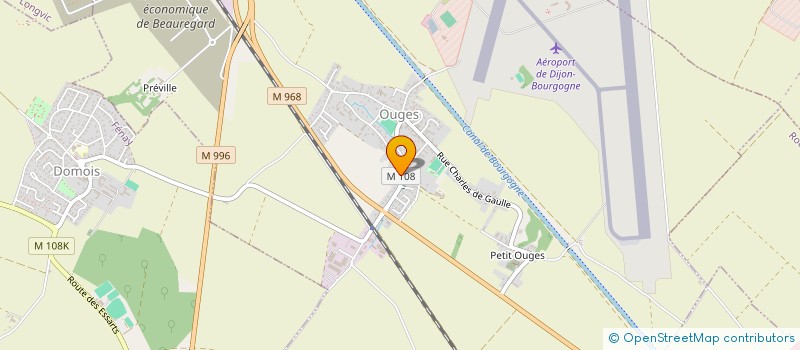 localisation de l'entreprise MONSIEUR HERVE BONNARD  OUGES