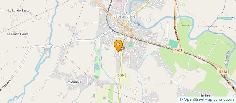 localisation de l'entreprise MONSIEUR HERVE BONNET  LABRUGUIERE