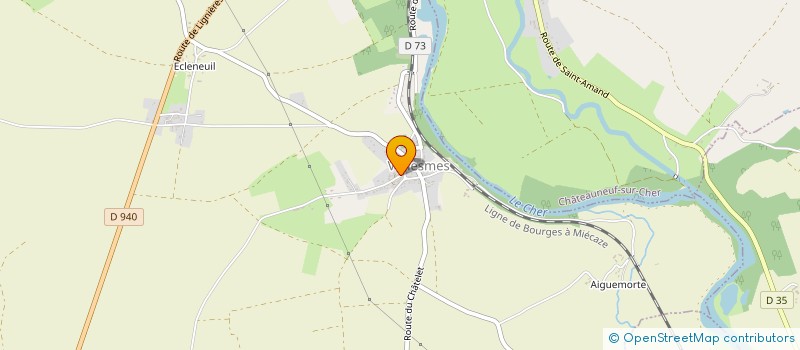 localisation de l'entreprise MONSIEUR HERVE BONNIN  VALLENAY