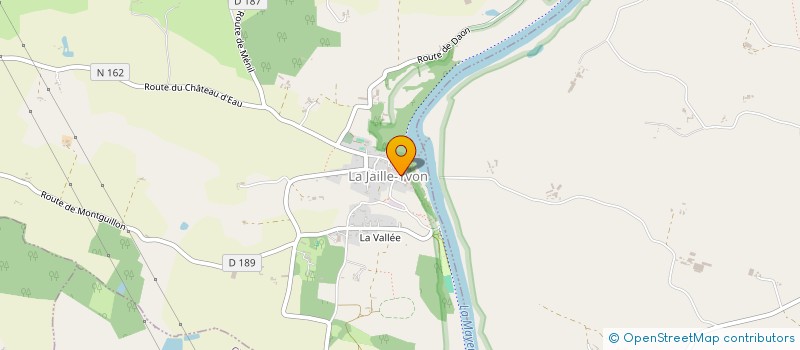 localisation de l'entreprise MONSIEUR HERVE BOREAU DE ROINCE  LA JAILLE-YVON