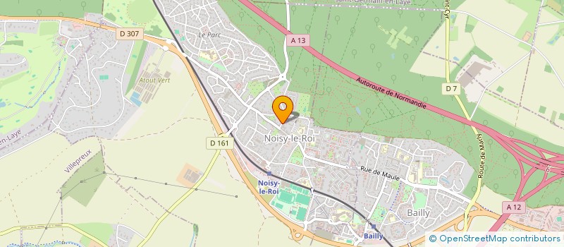 localisation de l'entreprise MONSIEUR HERVE BOREL  NOISY-LE-ROI