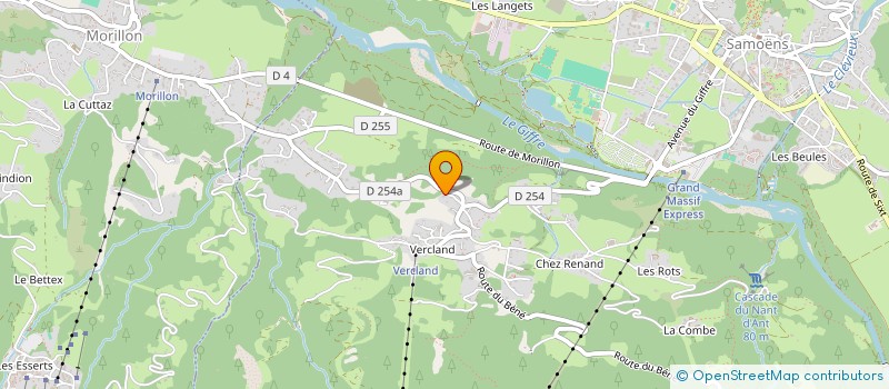 localisation de l'entreprise MONSIEUR HERVE BORGES à SAMOENS