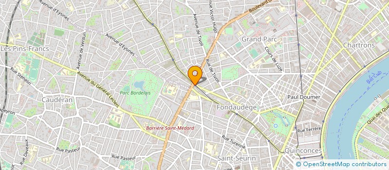 localisation de l'entreprise MONSIEUR HERVE BORIES à BORDEAUX