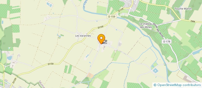 localisation de l'entreprise MONSIEUR HERVE BOSSE à DOUE-EN-ANJOU