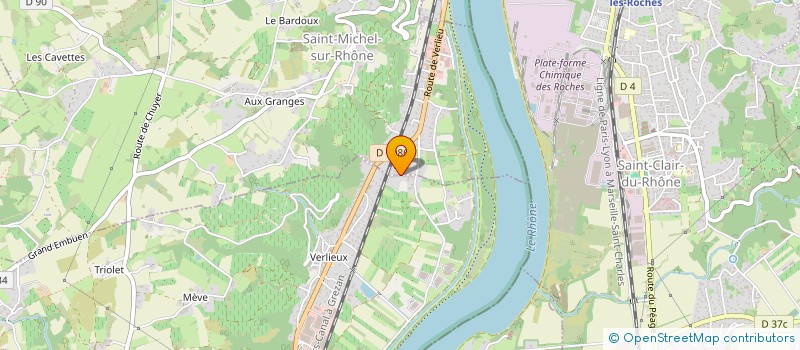 localisation de l'entreprise MONSIEUR HERVE BOSSY  CHAVANAY