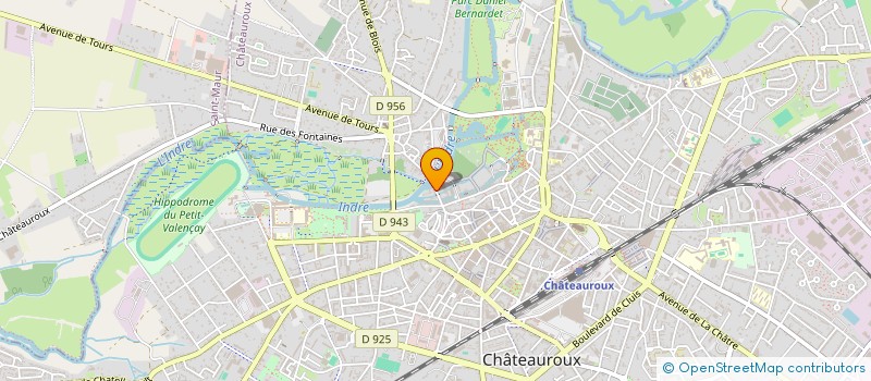 localisation de l'entreprise MONSIEUR HERVE BOUCAULT à CHATEAUROUX
