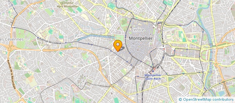 localisation de l'entreprise MONSIEUR HERVE BOUDOU à MONTPELLIER