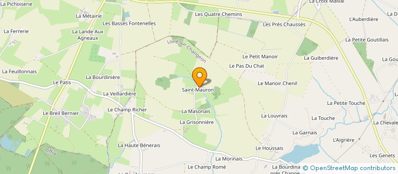 localisation de l'entreprise MONSIEUR HERVE BOUESSAY  LIVRE-SUR-CHANGEON