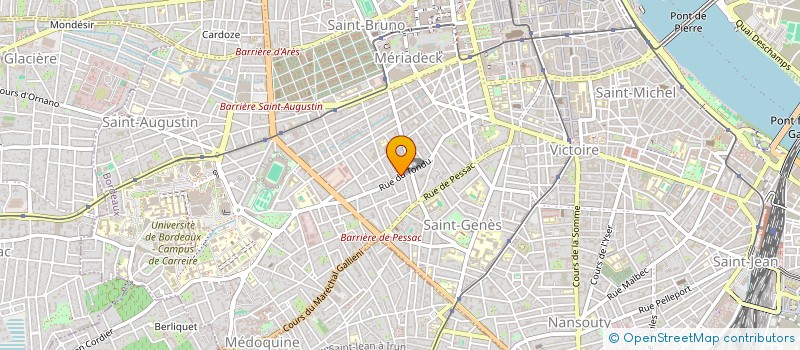 localisation de l'entreprise MONSIEUR HERVE BOUIN à BORDEAUX