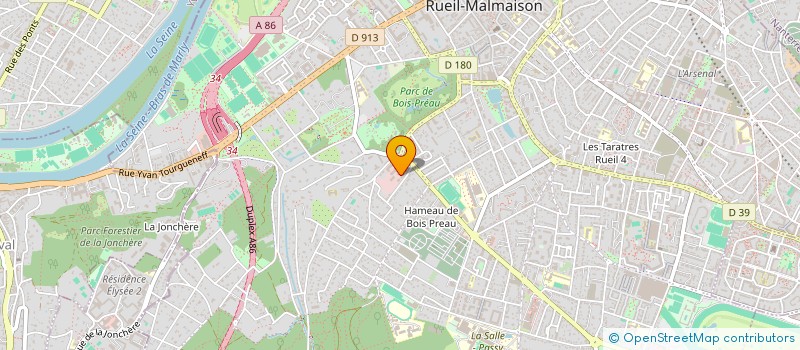 localisation de l'entreprise MONSIEUR HERVE BOURDIN à RUEIL-MALMAISON
