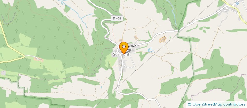 localisation de l'entreprise MONSIEUR HERVE BOUVARD  SURMONT