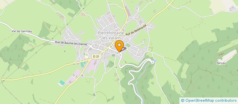 localisation de l'entreprise MONSIEUR HERVE BRENOT  LA SOMMETTE