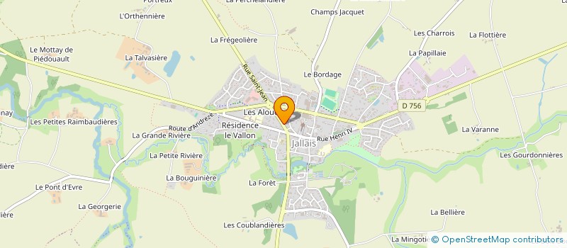 localisation de l'entreprise MONSIEUR HERVE BRISSET  BEAUPREAU-EN-MAUGES
