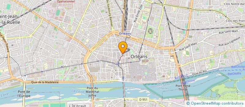 localisation de l'entreprise MONSIEUR HERVE BRUN  ORLEANS
