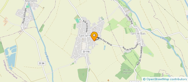 localisation de l'entreprise MONSIEUR HERVE BRUN  TART