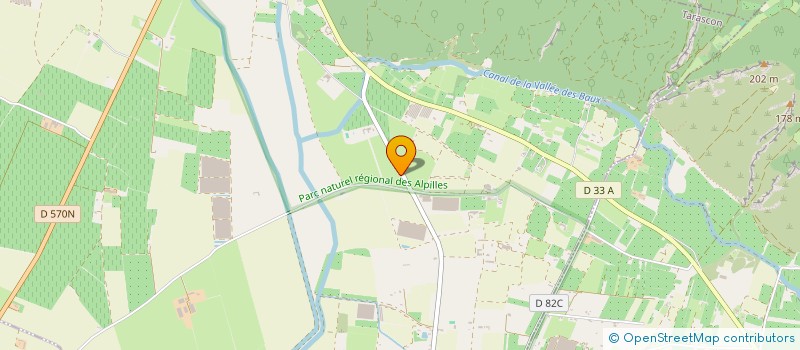 localisation de l'entreprise MONSIEUR HERVE BRUNISHOLZ  TARASCON