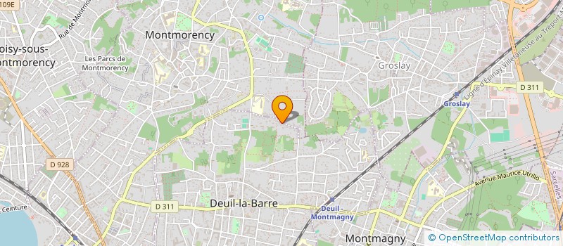 localisation de l'entreprise MONSIEUR HERVE BUCKENMEIER  DEUIL-LA-BARRE