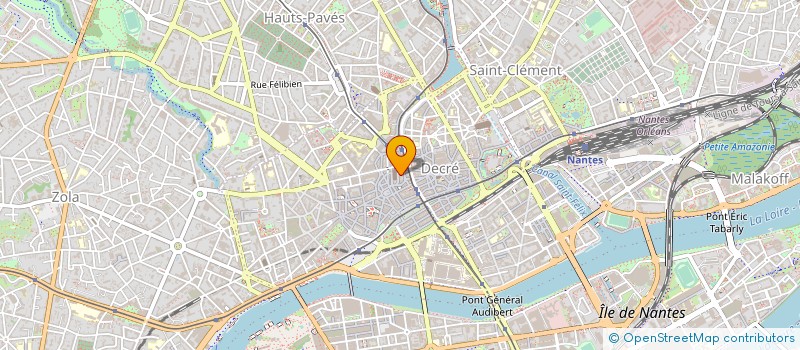 localisation de l'entreprise MONSIEUR HERVE BUET à NANTES