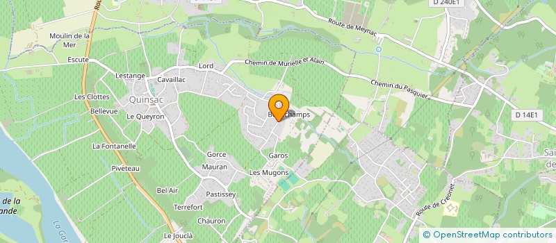 localisation de l'entreprise MONSIEUR HERVE BUGNET à MONTUSSAN
