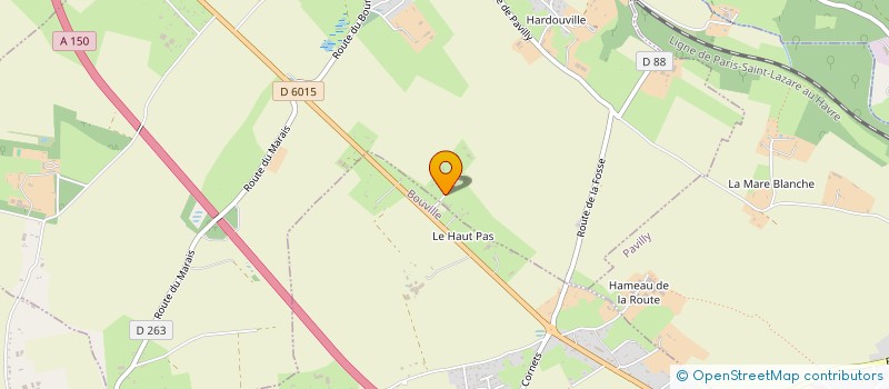 localisation de l'entreprise MONSIEUR HERVE CAES  MESNIL-PANNEVILLE