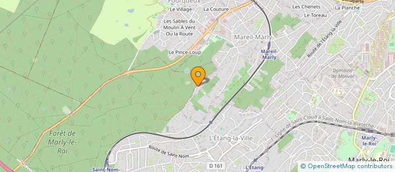 localisation de l'entreprise MONSIEUR HERVE CAILLE  MAREIL-MARLY