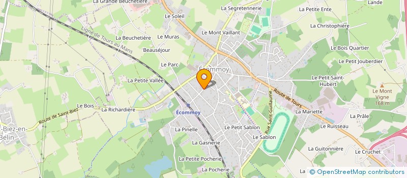 localisation de l'entreprise MONSIEUR HERVE CAMINZULI à ECOMMOY