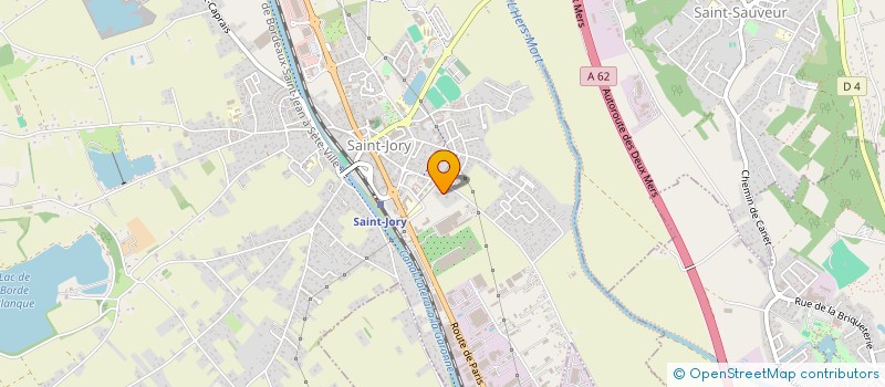 localisation de l'entreprise MONSIEUR HERVE CANCE  SAINT-JORY