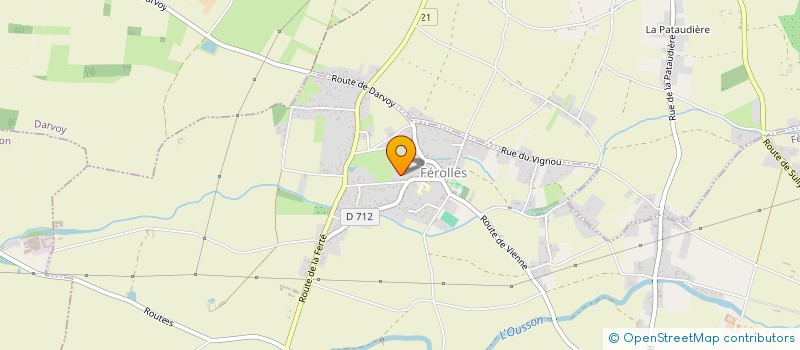 localisation de l'entreprise MONSIEUR HERVE CANTEAU à FEROLLES